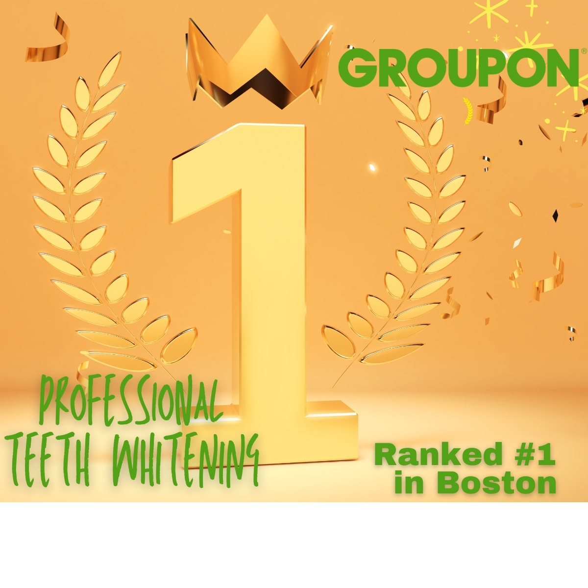 Groupon #1 ranked Professional Teeth Whitening